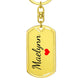 Maelynn Keychain – Name Keychain for Women