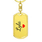 Lyla Keychain – Custom Name Keychain for Women
