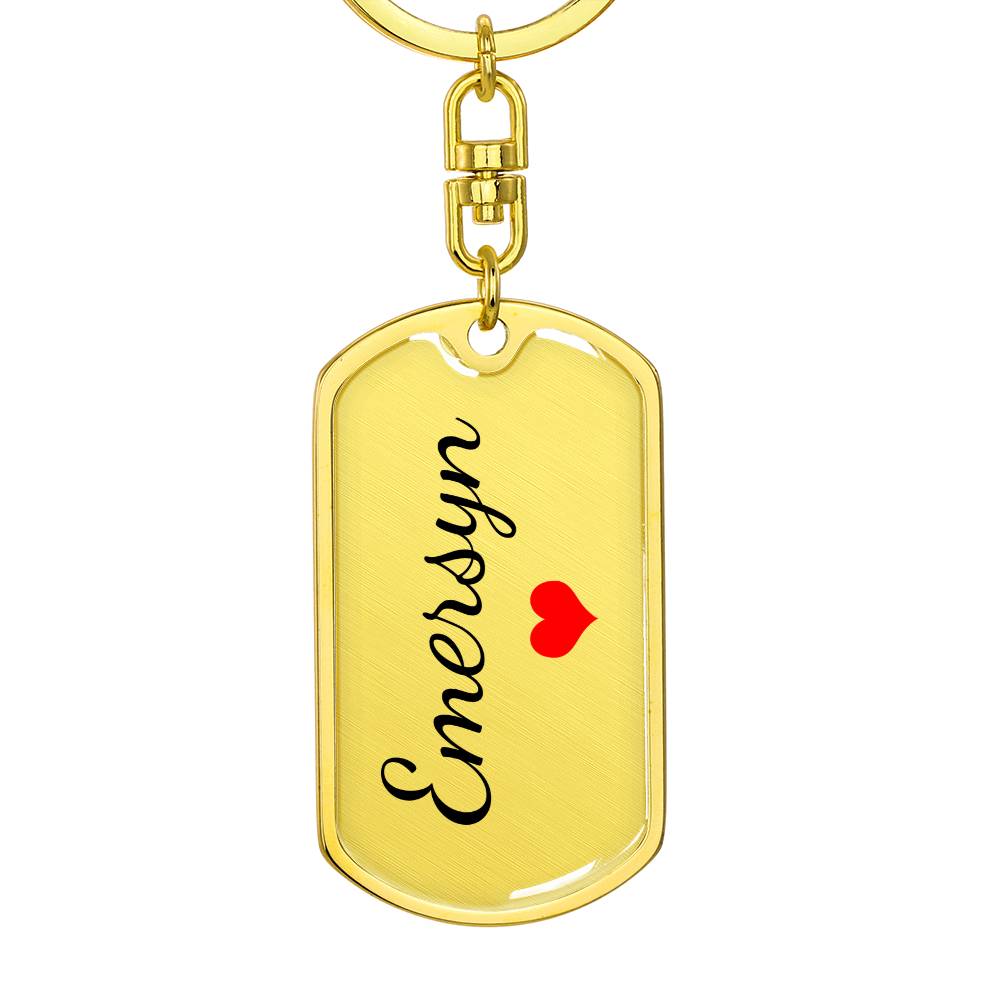 Emersyn Keychain – Name Keychain for Women