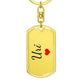 Uri Keychain – Custom Name Keychain for Women