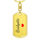 Bridgette Keychain – Name Keychain Gift
