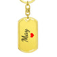 May Keychain – Custom Name Keychain for Women