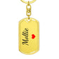Mollie Keychain – Custom Name Keychain for Women