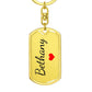 Bethany Keychain – Name Keychain for Women