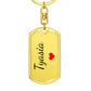 Tyasia Keychain – Custom Name Keychain for Women