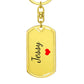 Jessy Keychain – Custom Name Keychain for Women