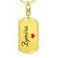 Zymira Keychain – Custom Name Keychain for Women