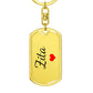 Zita Keychain – Custom Name Keychain for Women