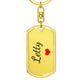 Letty Keychain – Custom Name Keychain for Women