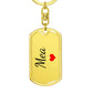 Mea Keychain – Custom Name Keychain for Women