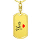 Yva Keychain – Custom Name Keychain for Women