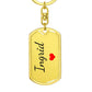 Ingrid Keychain – Custom Name Keychain for Women