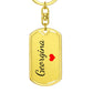 Georgina Keychain – Name Keychain Gift