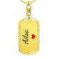 Ailsa Keychain – Custom Name Keychain for Women