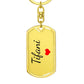 Tifani Keychain – Custom Name Keychain for Women