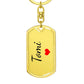 Tomi Keychain – Custom Name Keychain for Women