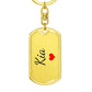 Kia Keychain – Custom Name Keychain for Women