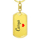 Carys Keychain – Custom Name Keychain for Women