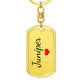 Juniper Keychain – Name Keychain for Women
