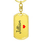 Jillian Keychain – Name Keychain for Women
