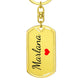 Marlana Keychain – Name Keychain for Women