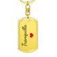 Tranquilla Keychain – Name Keychain Gift