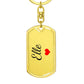 Elle Keychain – Custom Name Keychain for Women