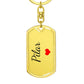Pilar Keychain – Custom Name Keychain for Women