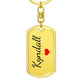 Kyndall Keychain – Name Keychain for Women