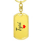 Tyri Keychain – Custom Name Keychain for Women