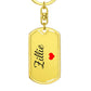 Zillie Keychain – Custom Name Keychain for Women