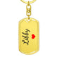 Libby Keychain – Custom Name Keychain for Women
