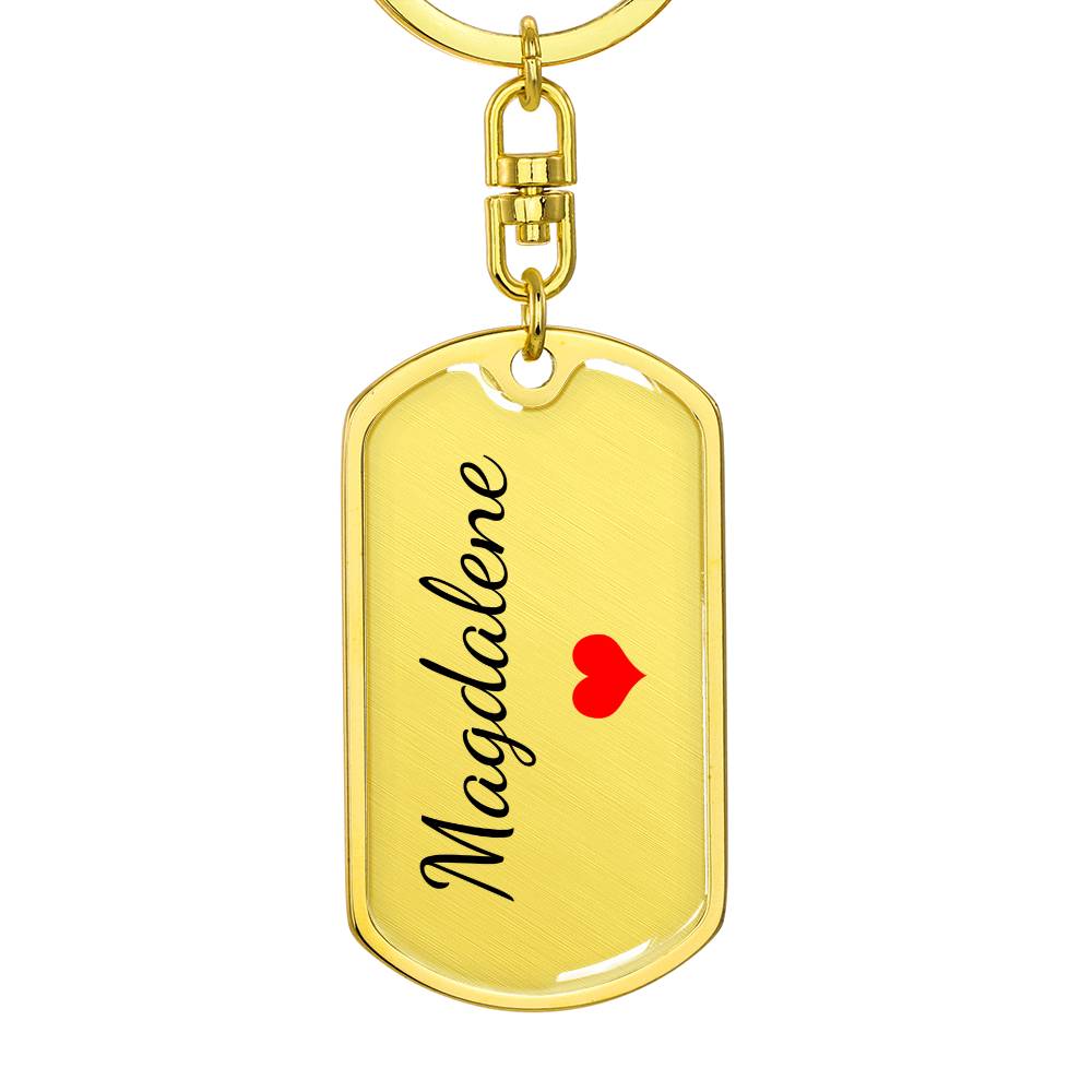 Magdalene Keychain – Name Keychain Gift