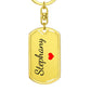 Stephany Keychain – Name Keychain Gift