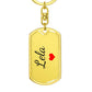 Lela Keychain – Custom Name Keychain for Women