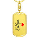 Edlyn Keychain – Custom Name Keychain for Women