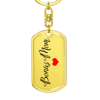 Load image into Gallery viewer, Custom Bonus Mom Gift, Personalized  Bonus Mom Keychain
