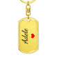 Adele Keychain – Custom Name Keychain for Women