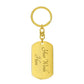 Laurel Keychain – Custom Name Keychain for Women