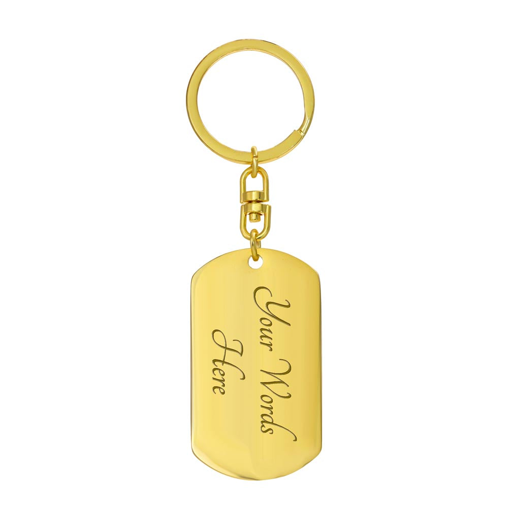 Laurel Keychain – Custom Name Keychain for Women