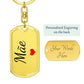 Presente Personalizado para Mae, Chaveiro Gravado, Dia das Maes Keepsake from Filhos, Brazilian Portuguese Mom Gift