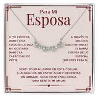 Load image into Gallery viewer, Para Mi Esposa - Regalo Para Aniversario o Cumpleaños - Corazón Amor Eterno - Joyería Elegante De Plata - Detalle Romántico De Su Esposo
