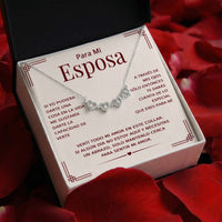Load image into Gallery viewer, Para Mi Esposa - Regalo Para Aniversario o Cumpleaños - Corazón Amor Eterno - Joyería Elegante De Plata - Detalle Romántico De Su Esposo
