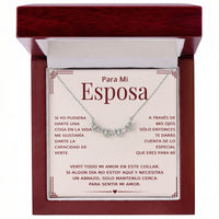 Load image into Gallery viewer, Para Mi Esposa - Regalo Para Aniversario o Cumpleaños - Corazón Amor Eterno - Joyería Elegante De Plata - Detalle Romántico De Su Esposo

