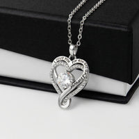 Load image into Gallery viewer, Regalo Para Mi Esposa de Cumpleaños – Collar Corazón con Mensaje, Ideas de Regalo Romántico Para Esposa

