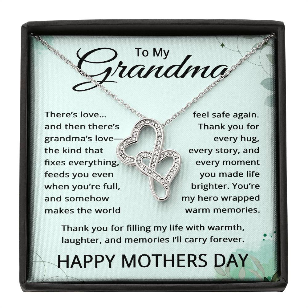 Mothers Day Gifts for Grandmother - To My Grandma Necklace on Mothers Day