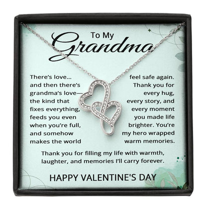 Valentines Day Necklace for Grandma