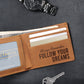 Coworker Leaving Gift for Him - New Job Gift for Men - Leather Wallet Gift for Graduate
