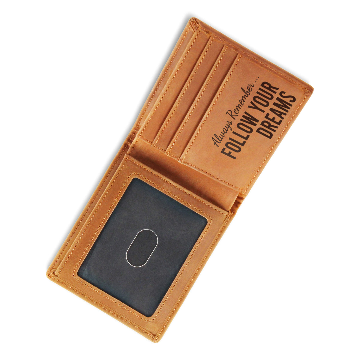Coworker Leaving Gift for Him - New Job Gift for Men - Leather Wallet Gift for Graduate