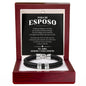 Regalos Para Mi Esposo Pulsera con Nombres - Regalo de Cumpleaños, Navidad o Aniversario para Esposo de Su Esposa, Pulsera Personalizada